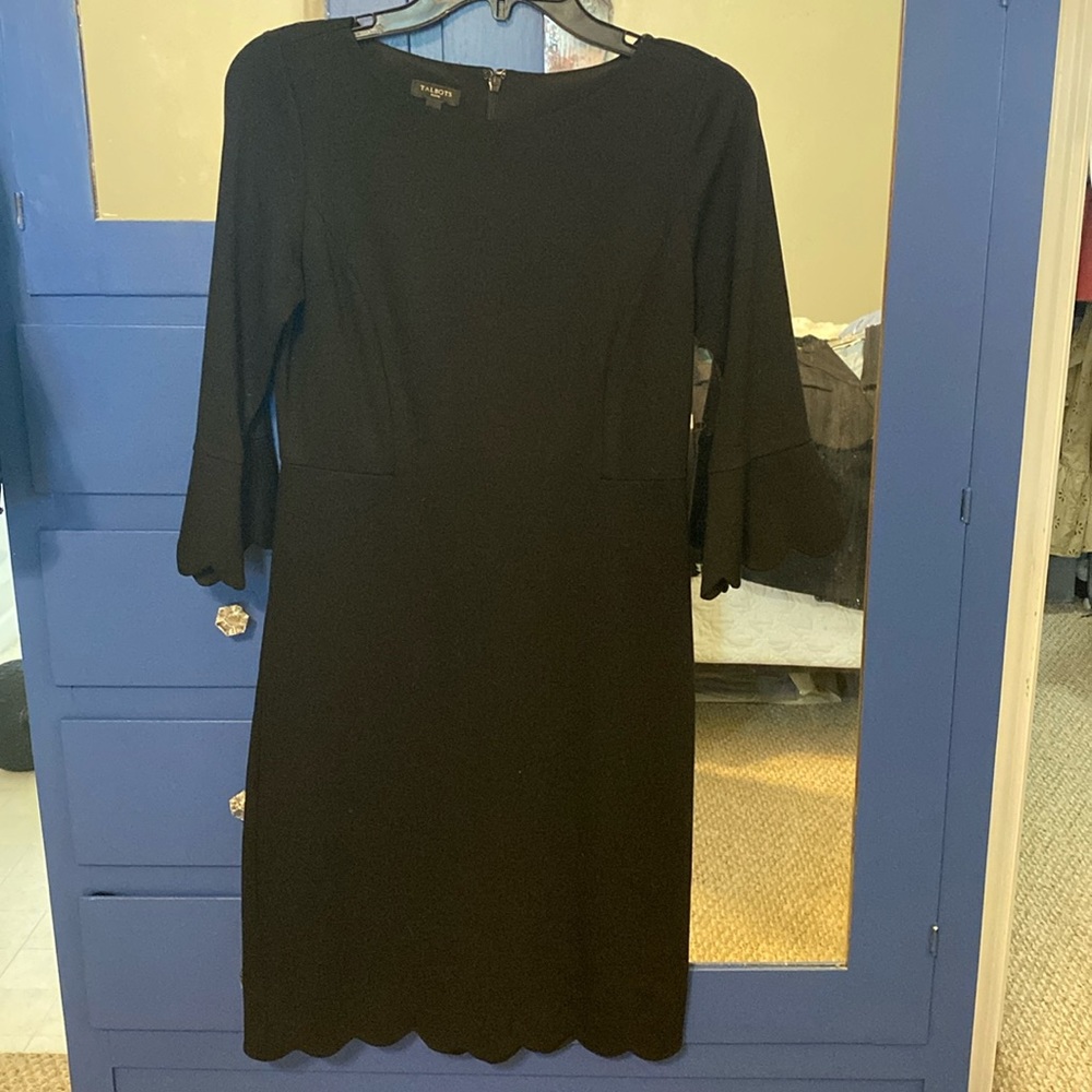 Talbots Black Dress size 2P